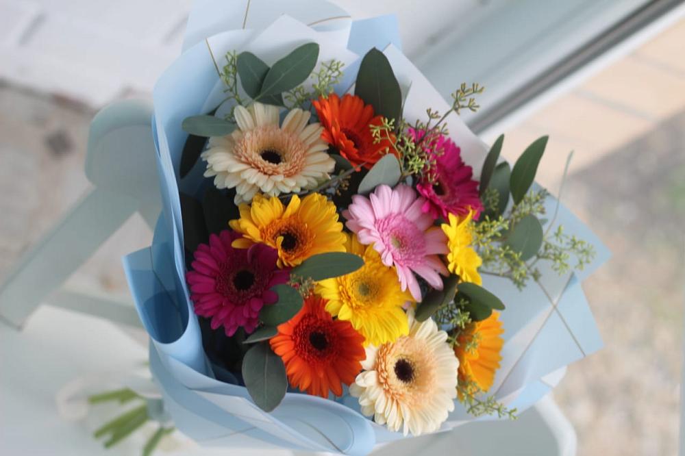 Букет цветов из: Герберы в Марксе