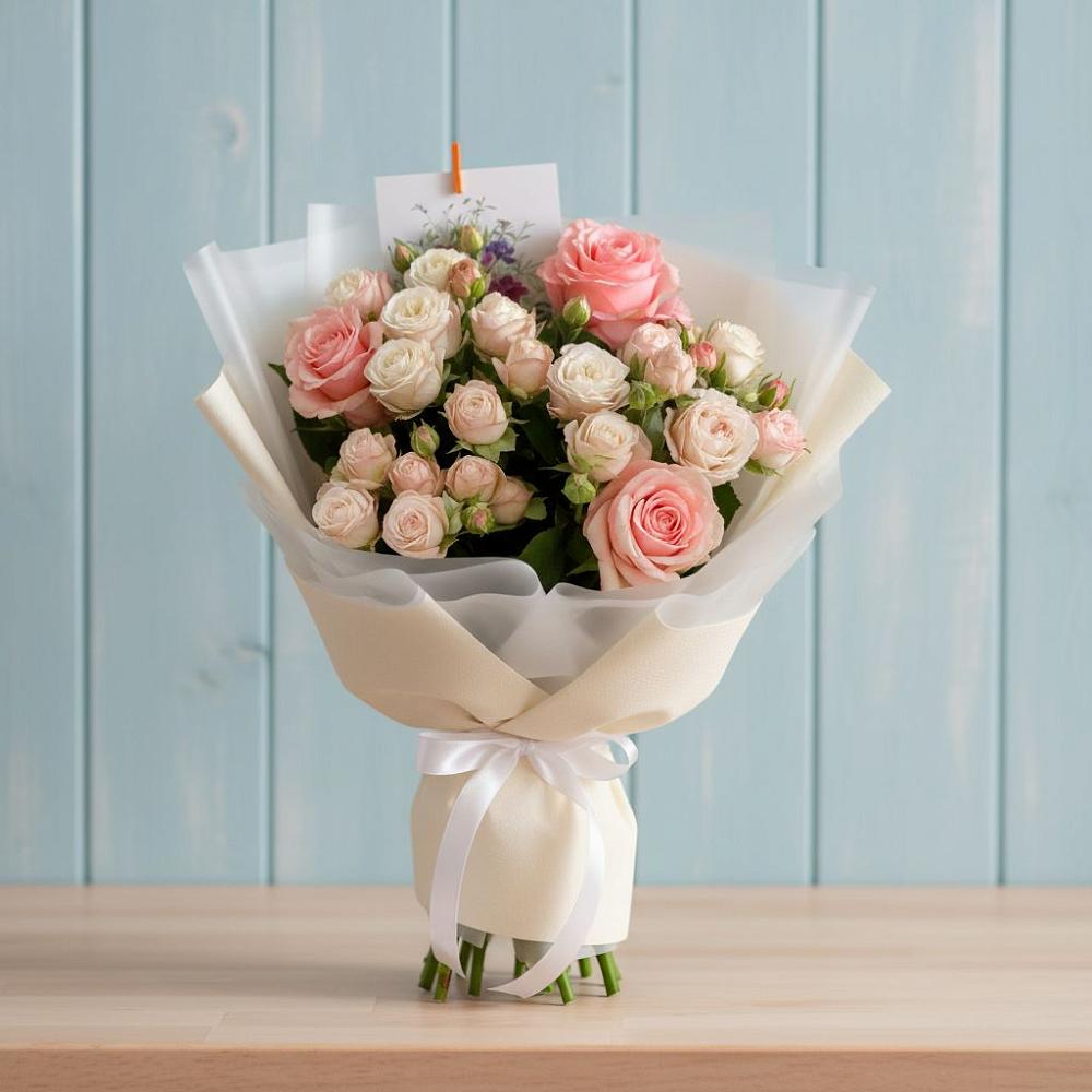 Букет цветов из: Розы в Марксе