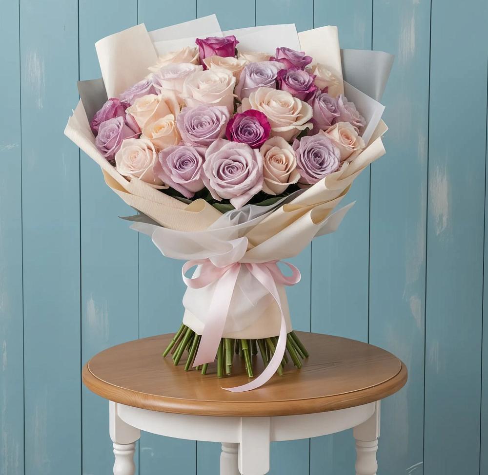 Букет цветов из: Розы в Марксе