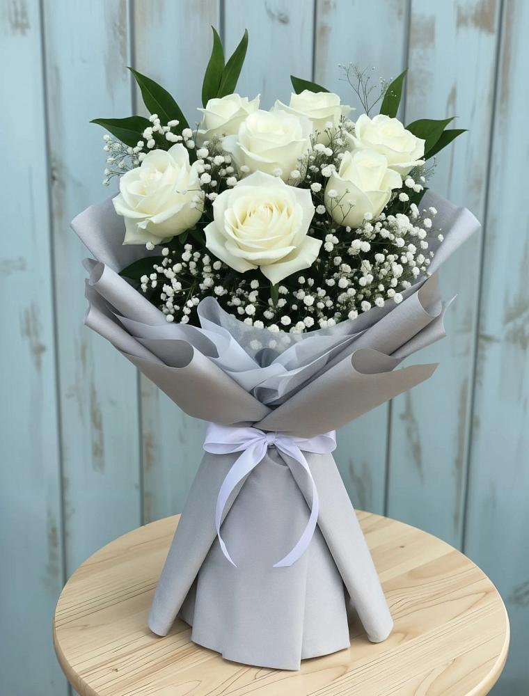 Букет цветов из: Розы в Марксе