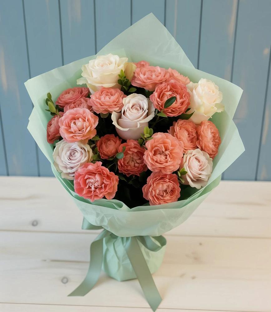 Букет цветов из: Розы в Марксе