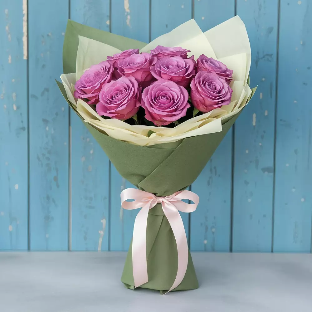 Букет Розы Фёрст Леди в Марксе