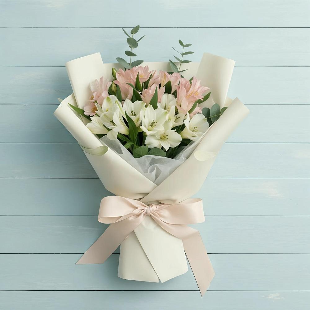 Букет цветов из: Альстромерии в Марксе