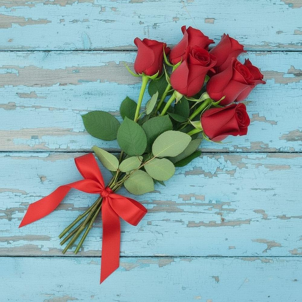 Букет Красные розы в Марксе