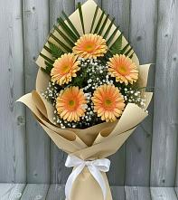 Букет цветов из:  Герберы #REPLACE_PRED# Марксе